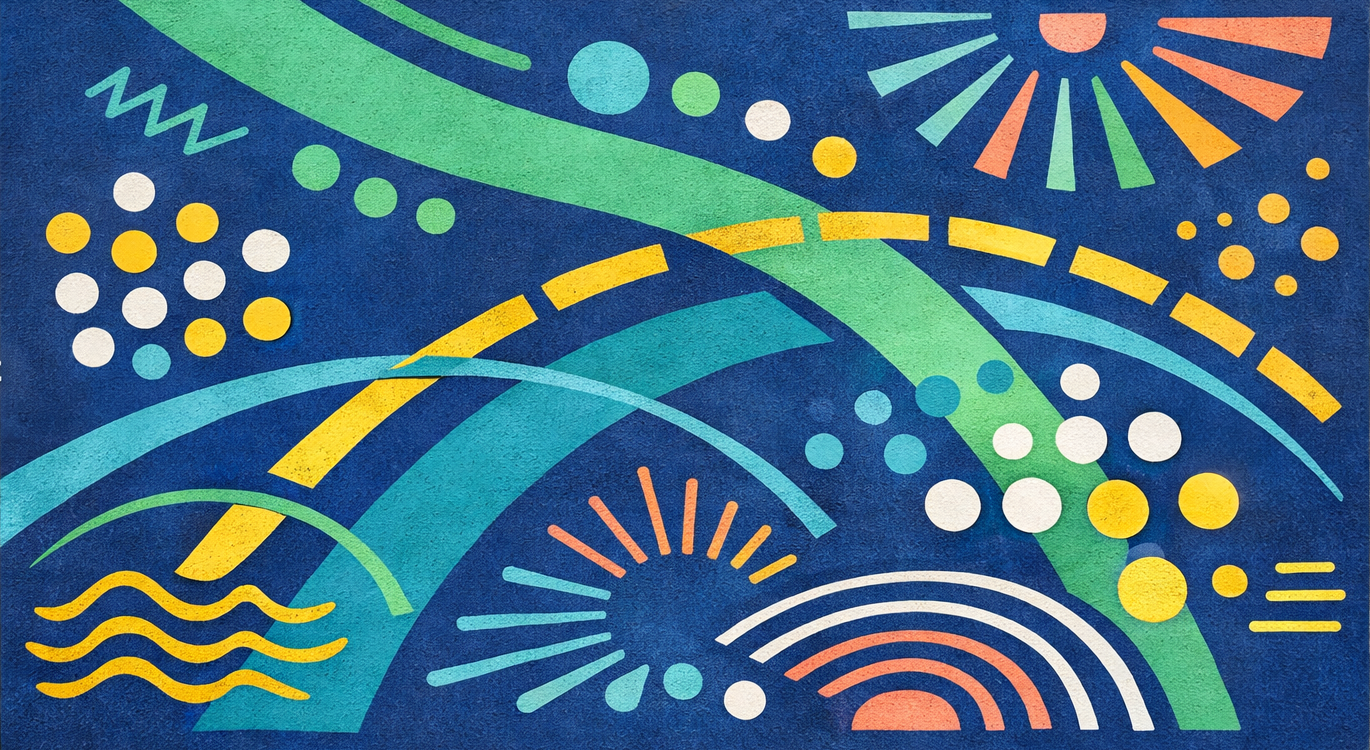 Braille Trail mural